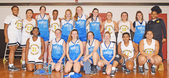Montgomery Central Lady Timberwovles and Australia Storm